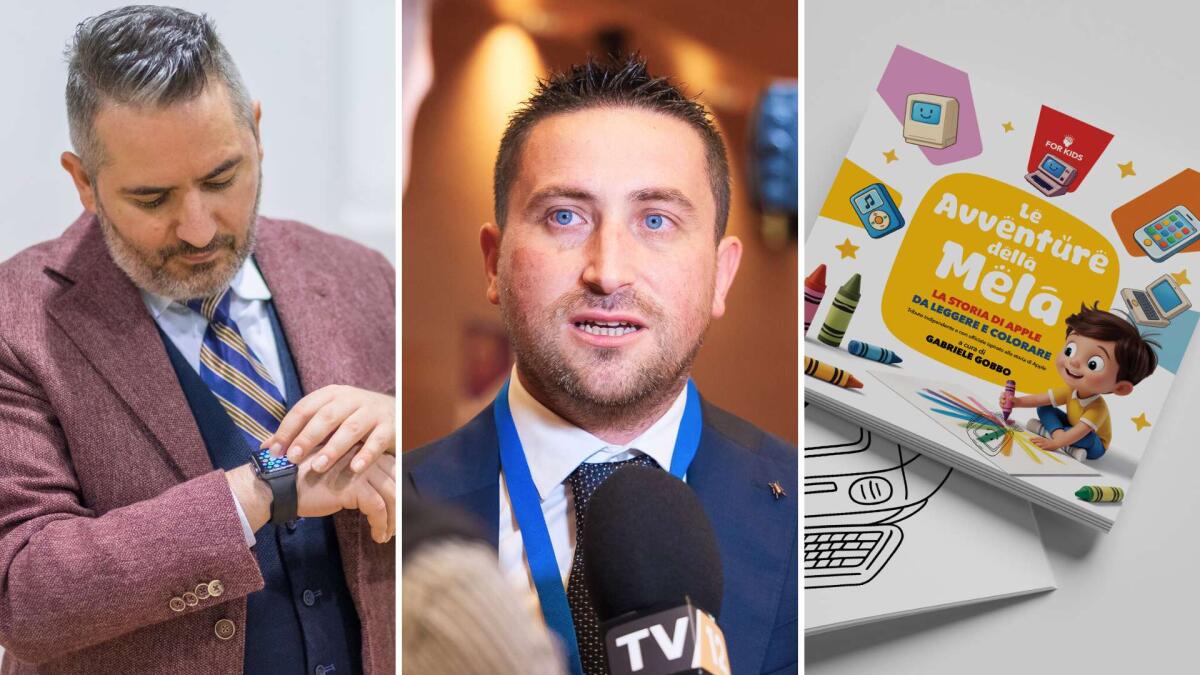 Un libro per bambini nato in Friuli racconta Apple come una favola da colorare - 