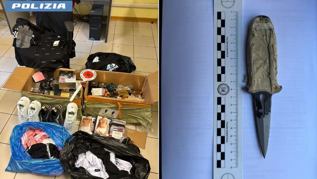 Fermato a Trieste con 2 scatoloni pieni di profumi e vestiti con antitaccheggio: denunciato - 