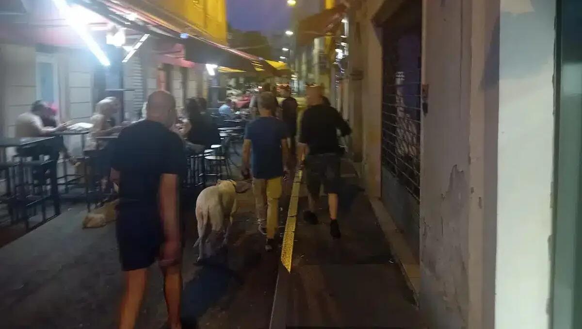 Forza Nuova in strada a Trieste con la "passeggiata": «In città droga e violenze a cielo aperto» - 