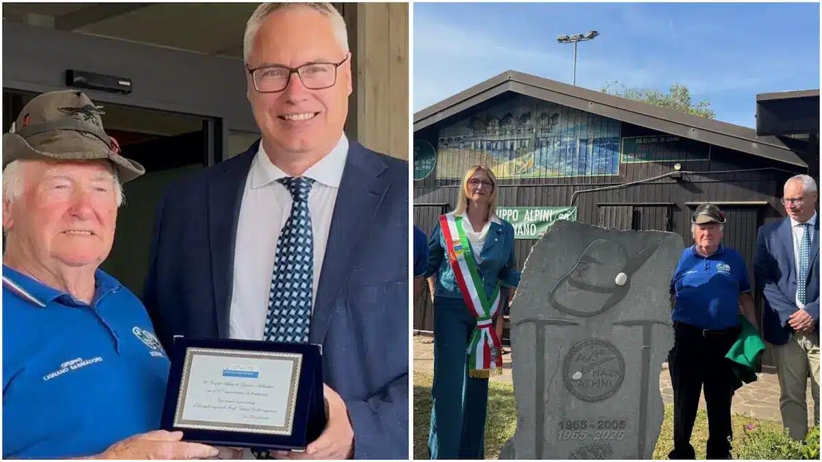Lignano Sabbiadoro festeggia 60 anni degli Alpini: due giorni di cerimonie, memoria e omaggio ai Caduti - 