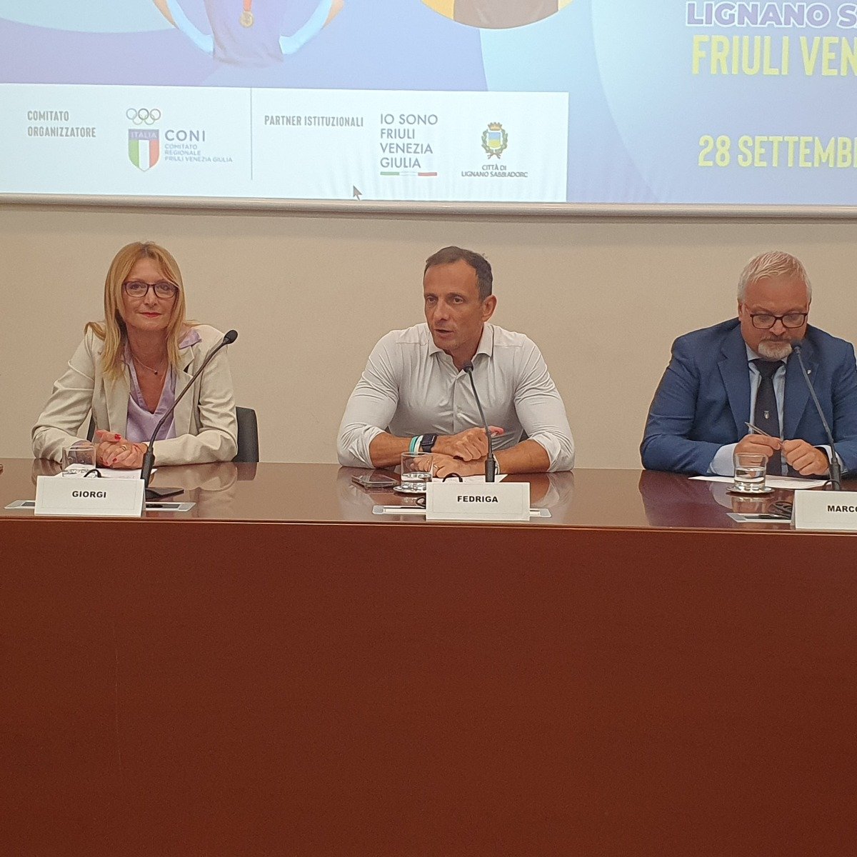 Fedriga conferenza Lignano