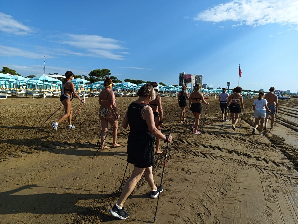 nordic walking Lignano