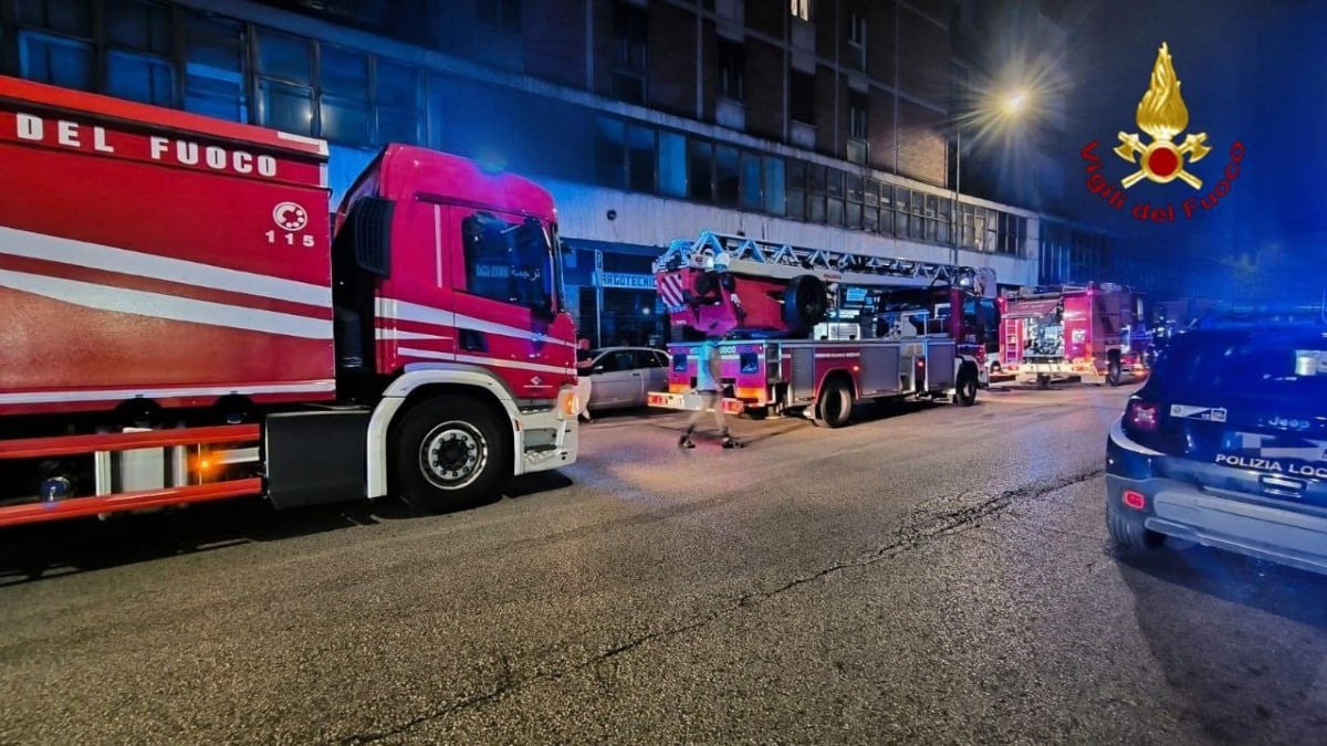 incendio vigili del fuoco