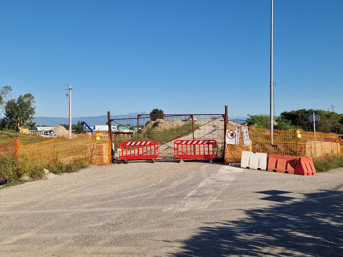 Lavori terza corsia A4