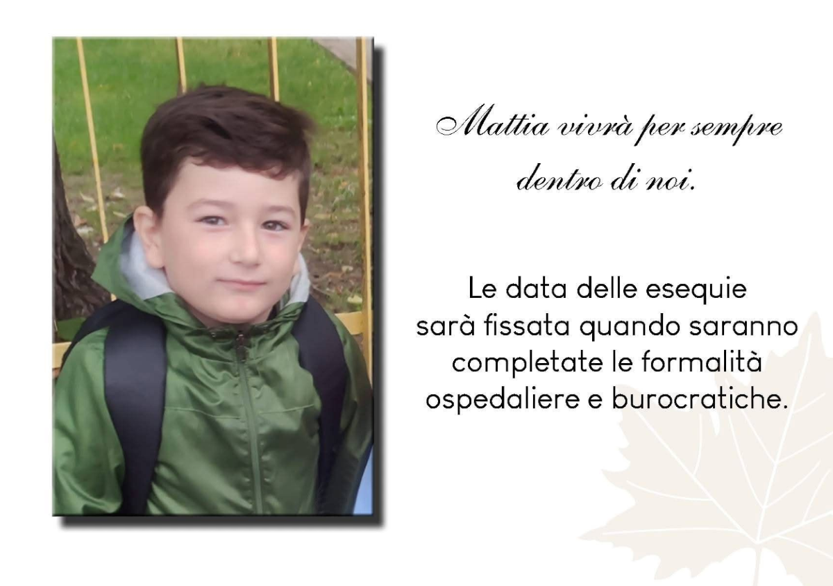 Mattia Restuccia, 7 anni