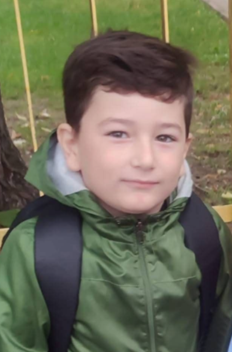 Il piccolo Mattia Restuccia