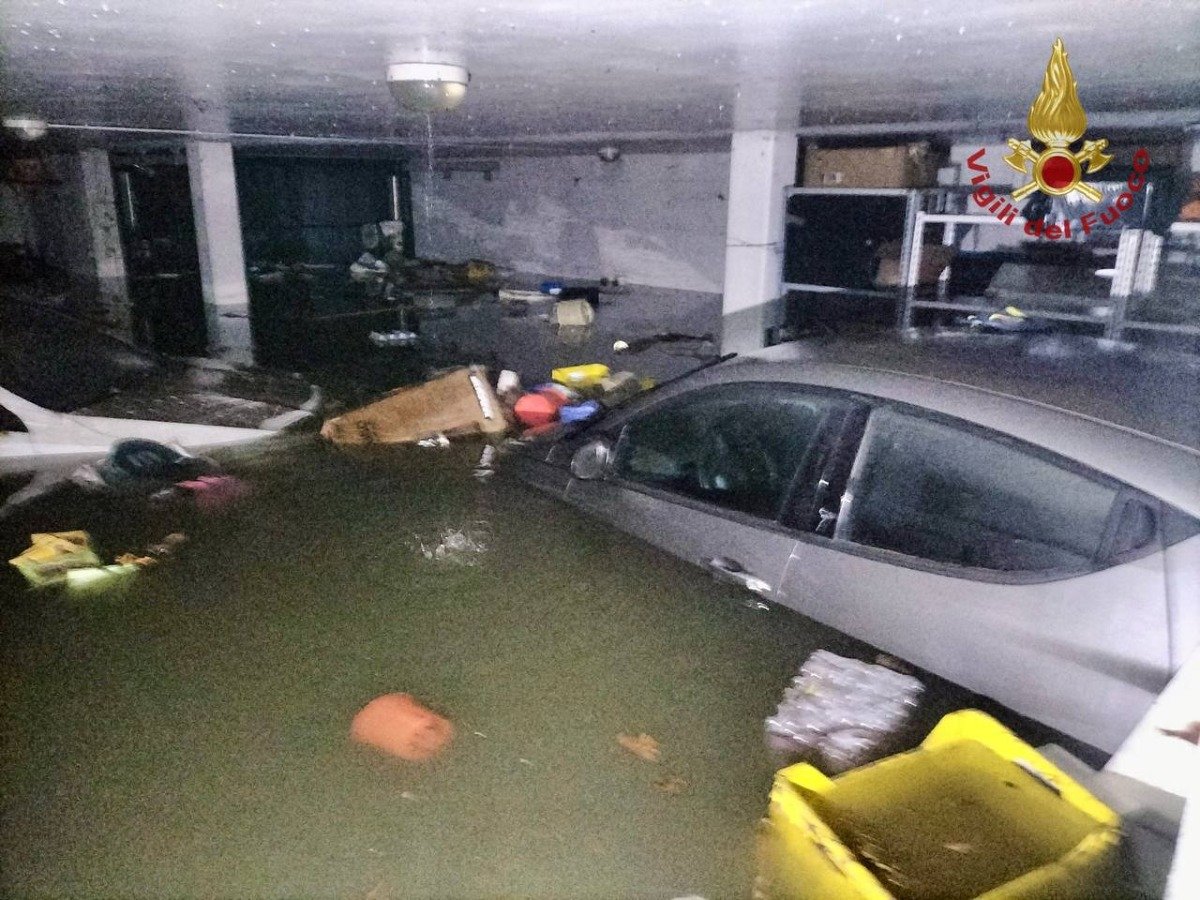 allagamenti maltempo veneto
