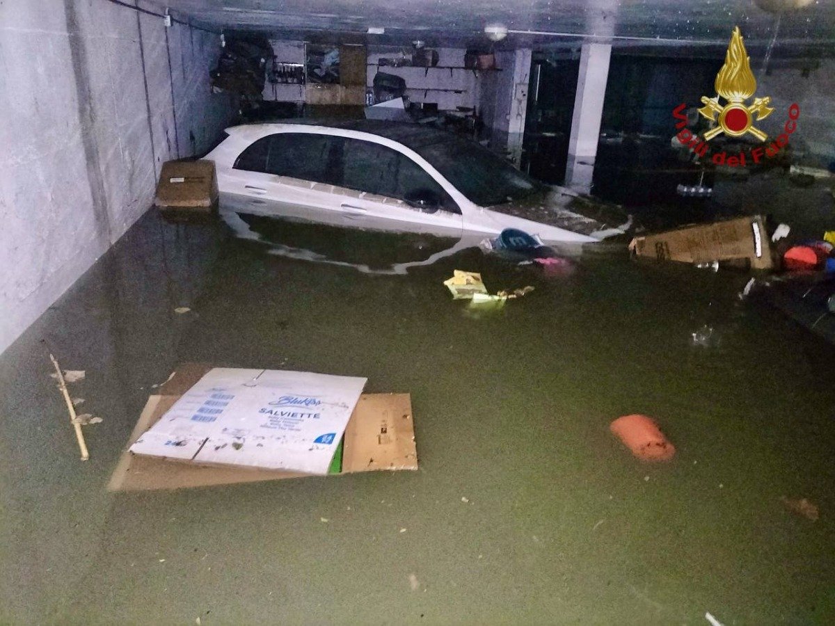 allagamenti maltempo veneto