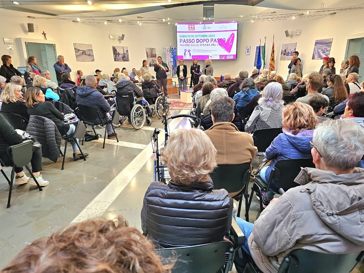 Punto di arrivo della camminata sarà il Municipio, situato in Piazza della Libertà
