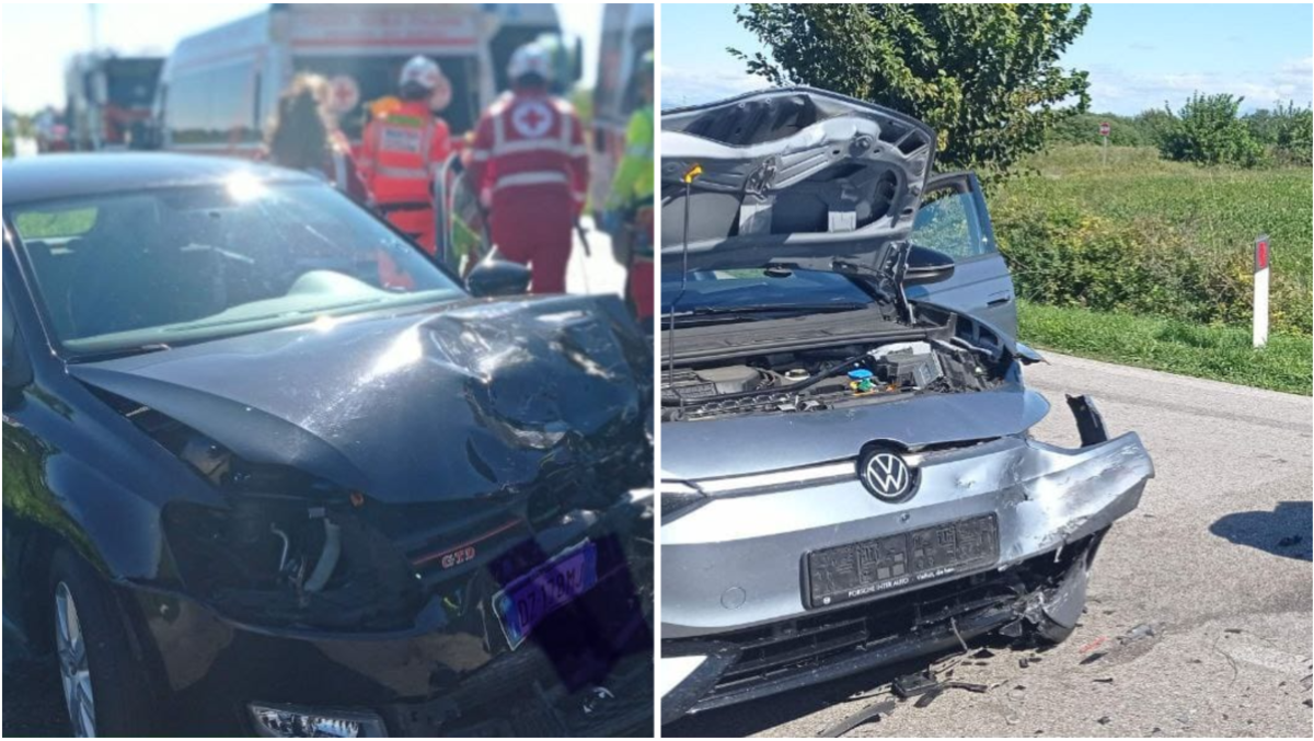 Tremendo scontro tra due auto sulla SR 252: uno dei conducenti privo di conoscenza - 
