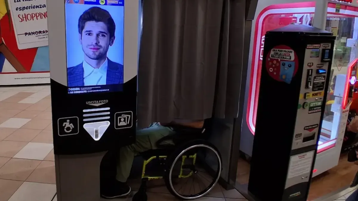 Villorba, arriva una nuova cabina fototessera accessibile alle persone con disabilità - 