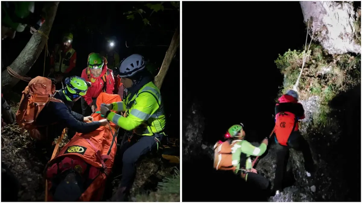 Venti soccorritori in azione tutta la notte sulle Prealpi Giulie: tre escursionisti salvati. Cosa è successo. - 