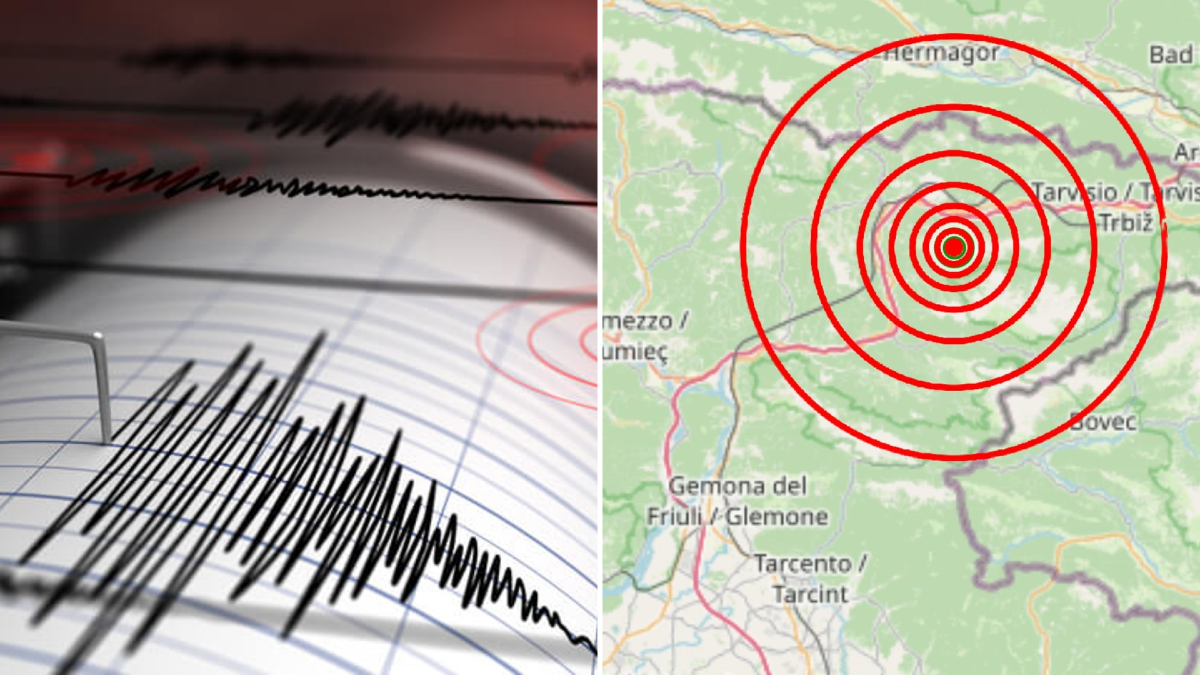 Scossa di terremoto in Friuli, epicentro a Malborghetto Valbruna - 