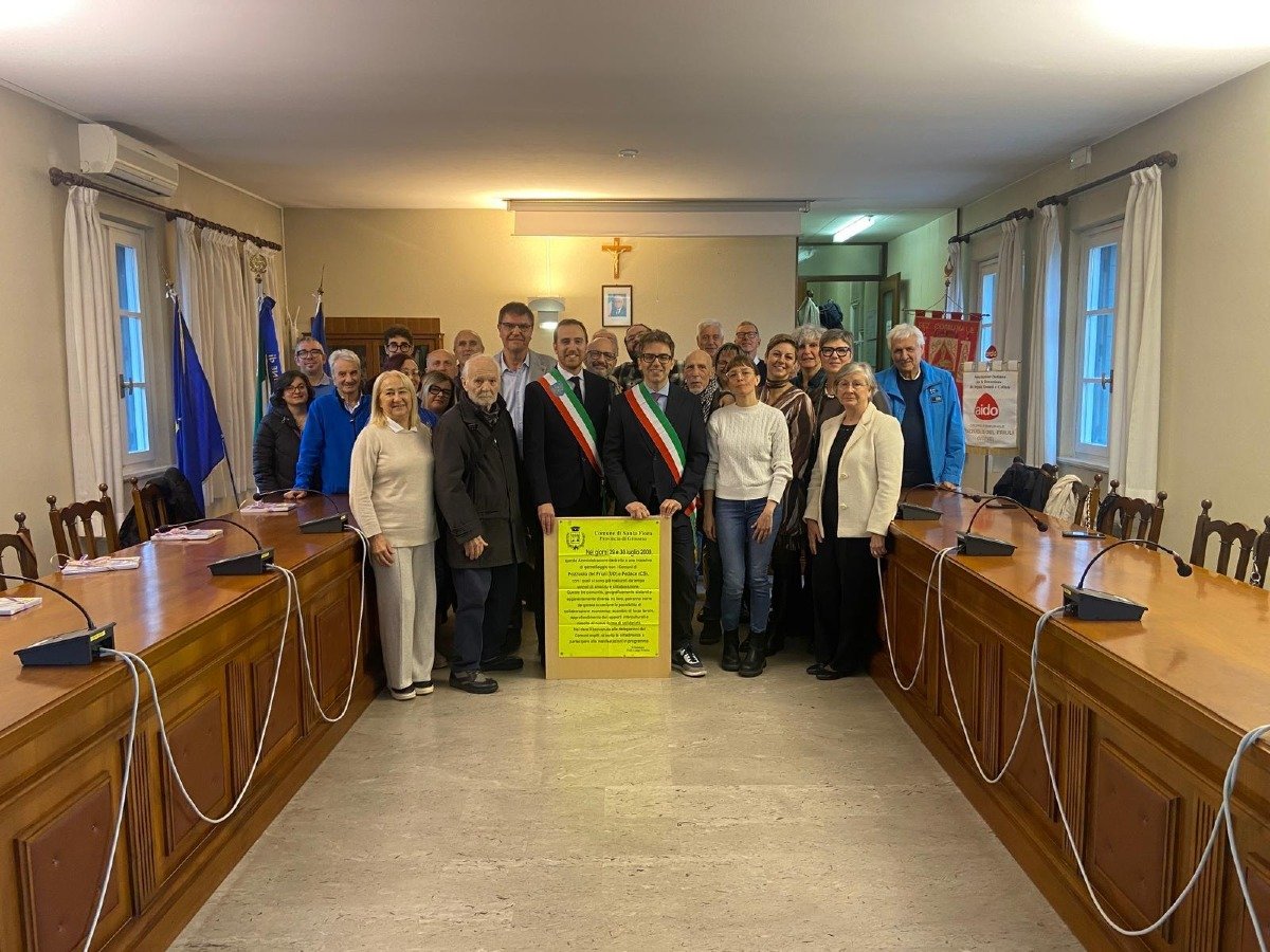 Santa Fiora e Pozzuolo del Friuli rinnovano il gemellaggio: un ponte di amicizia e valori dopo 25 anni -