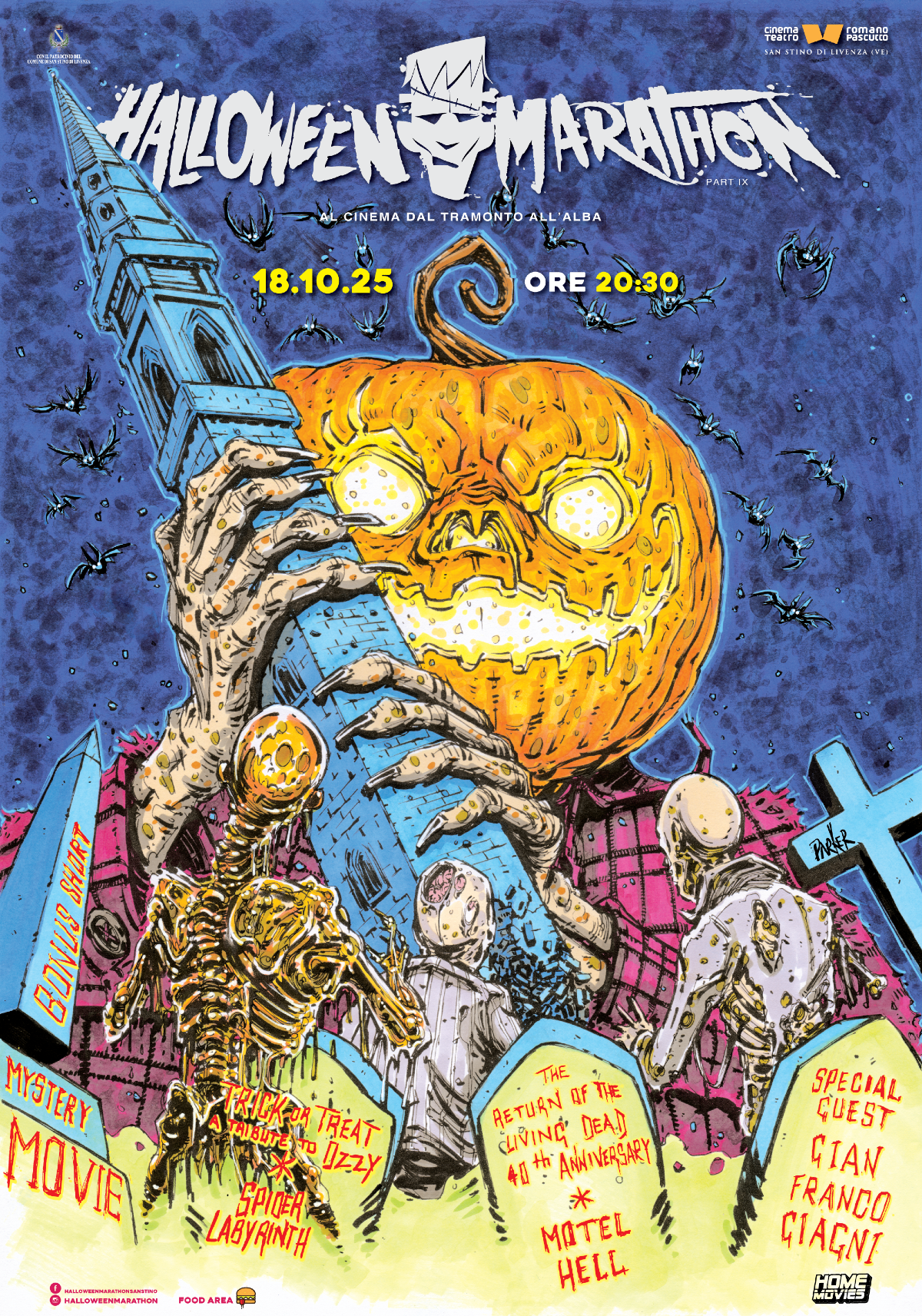 San Stino di Livenza, torna la Halloween Marathon: cinema horror in 4K e mistery movie fino all'alba -