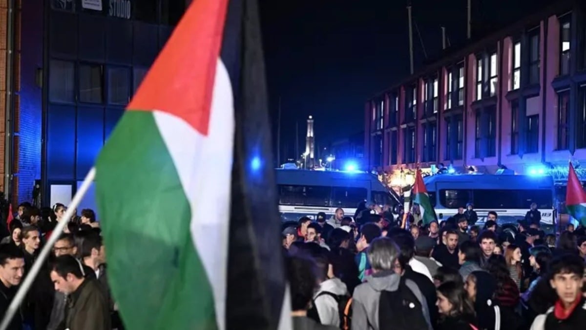 Corteo pro Palestina a Trieste: centinaia di persone in centro - Ansa