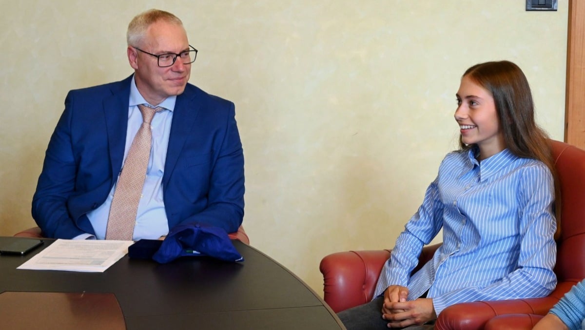 E' la nuova giovane promessa del tennis friulano: Sofia riceve il sigillo del Consiglio regionale -