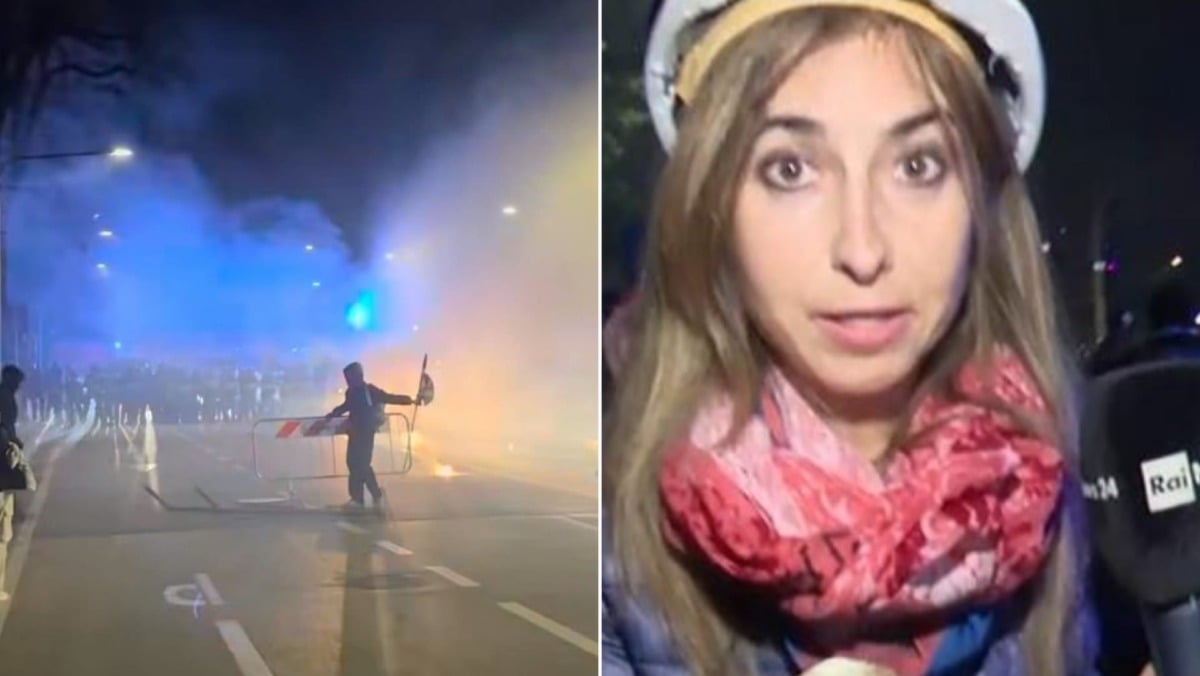 Volano pietre al corteo ProPal a Udine: colpita e ferita una giornalista trentina -