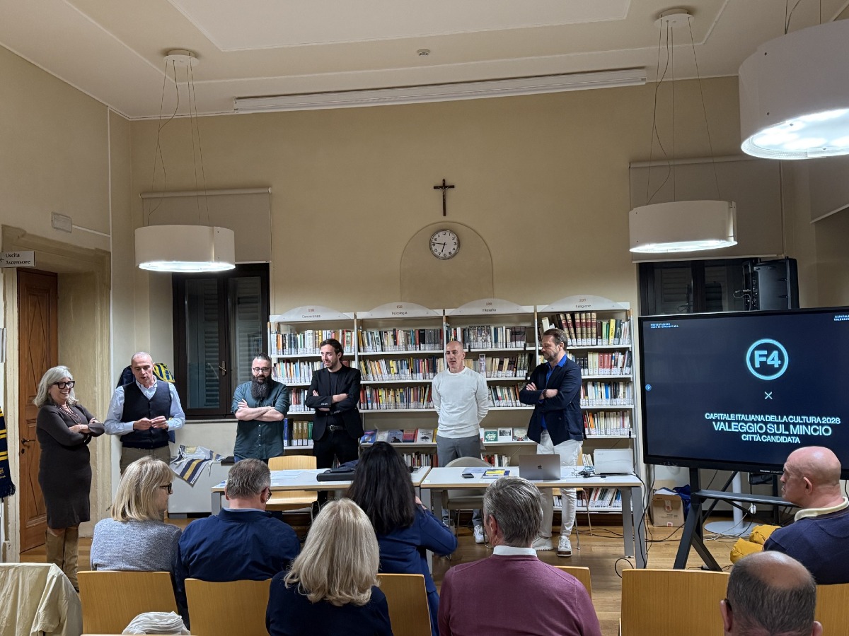 Valeggio sul Mincio presenta il logo ufficiale della candidatura a Capitale Italiana della Cultura 2028 - 