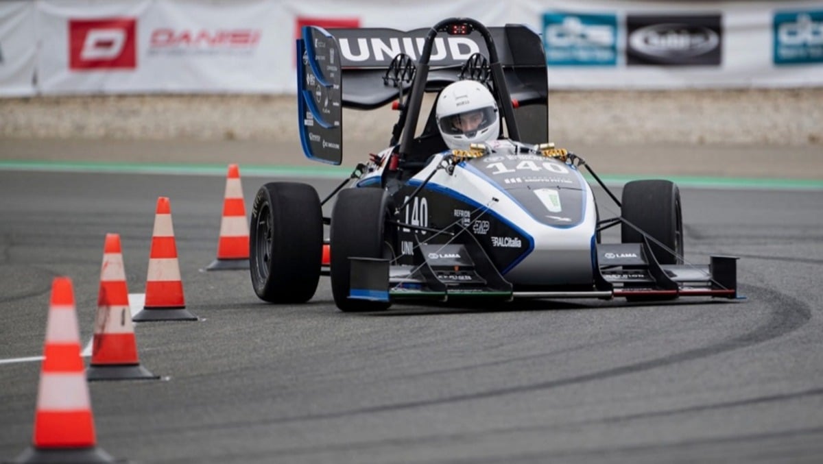 Università di Udine, stagione record per la monoposto elettrica Serena II Evo -