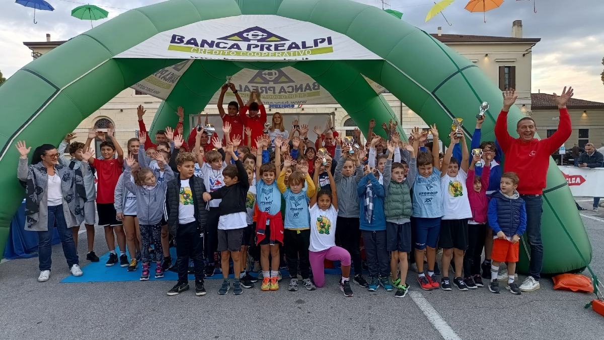 29ª Corriveloce Silca, la gara sprint per bambini accende Conegliano -