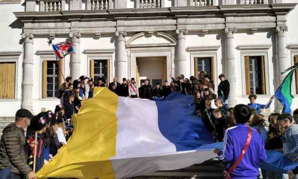 A Villa Manin le scuole di Codroipo celebrano il Trattato di Campoformido e i vent’anni dell’Euroregione “Villa Manin” -