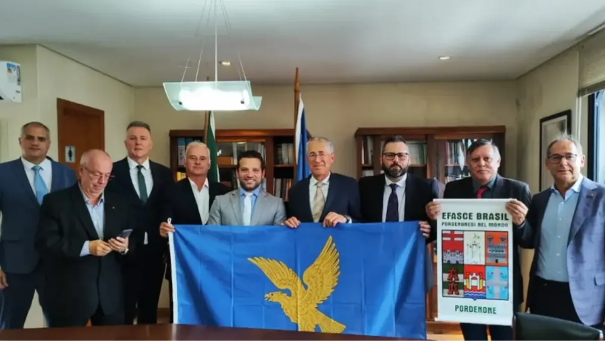 Da Pordenone al Brasile: la delegazione EFASCE celebra 150 anni di legami storici e culturali