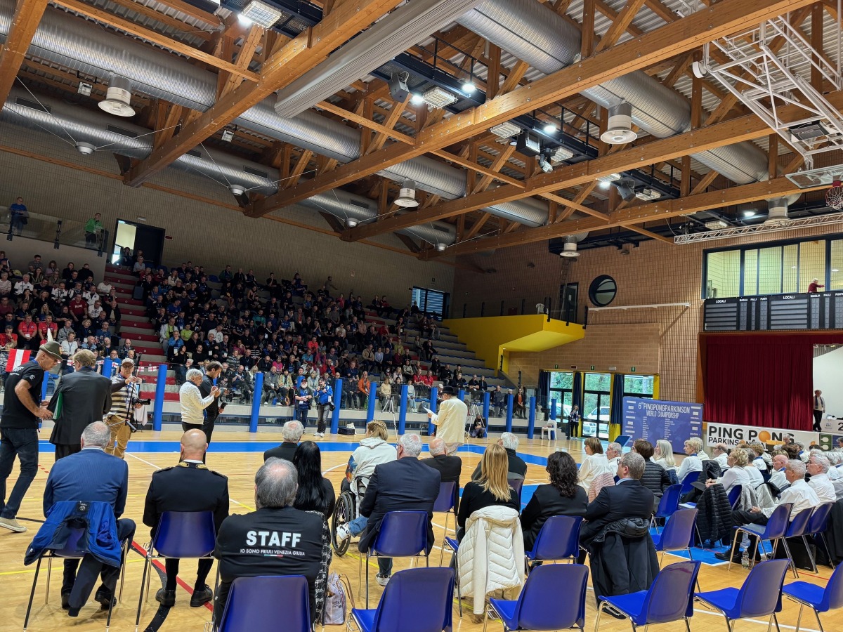 Sport, solidarietà e speranza: inaugurato a Lignano il 6° Ping Pong Parkinson World Championship - 