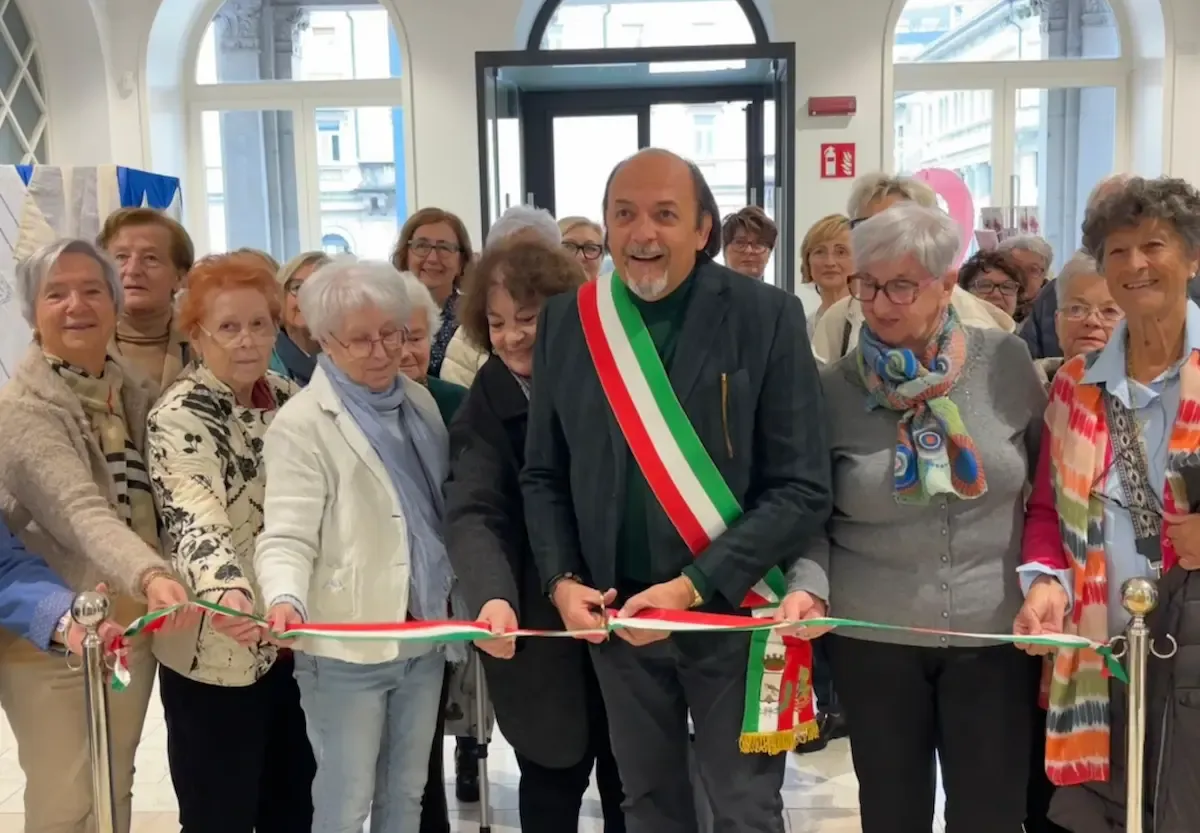 Le Maestre del Ricamo incantano Monfalcone: l’arte di punti e merletti prende vita in una mostra - 