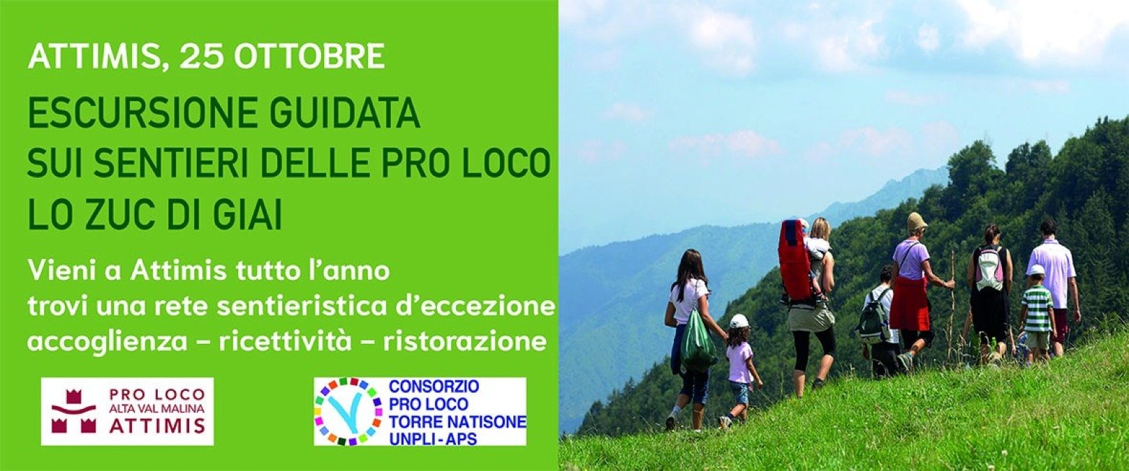 “Sentieri Pro Loco FVG” chiude ad Attimis con una camminata autunnale tra natura e tradizioni locali -