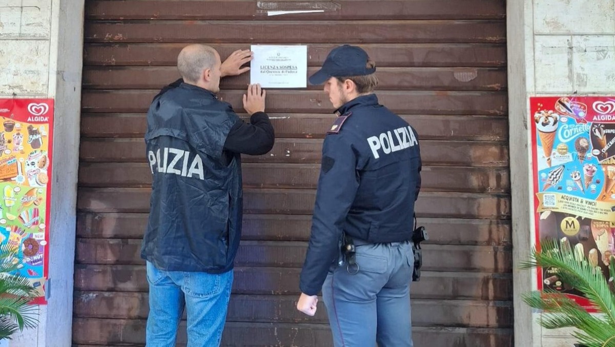 Episodi di spaccio e frequentazioni sospette: chiuso per 30 giorni bar nel quartiere Camin a Padova -