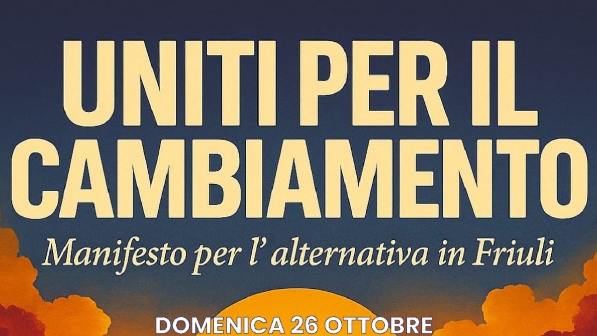“Uniti per il cambiamento”: a Udine nasce un progetto politico civico per la rinascita del Friuli -