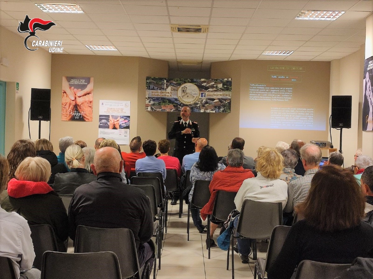 Grande partecipazione a Caneva per l’incontro “Truffe e frodi informatiche: come proteggersi” - 