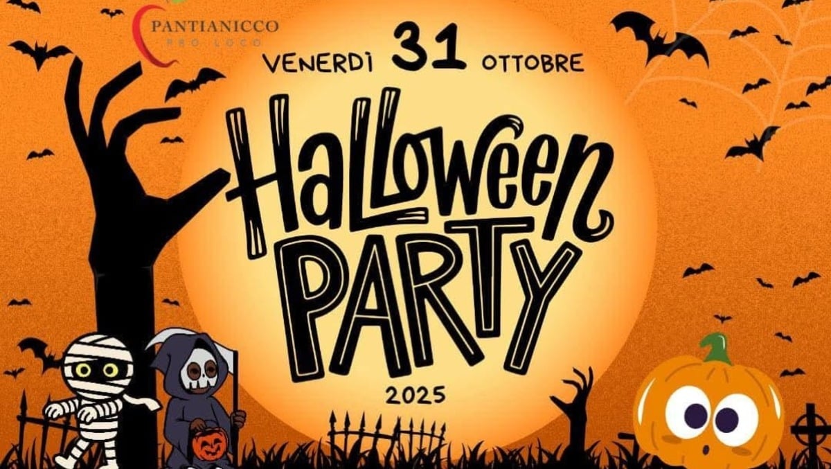 Pantianicco si prepara alla notte più spaventosa: arriva l’Halloween Party 2025 -