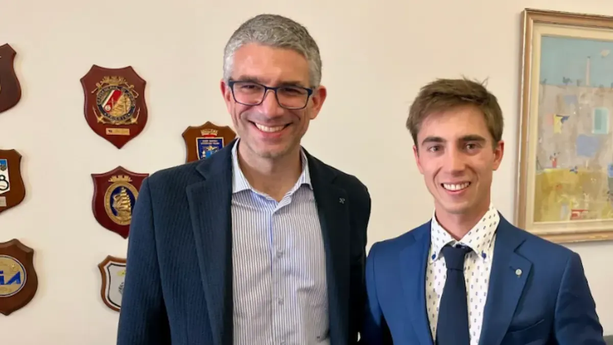 Orgoglio friulano a 24 anni: Matthias Menis primo ufficiale della nave da crociera più grande mai costruita -