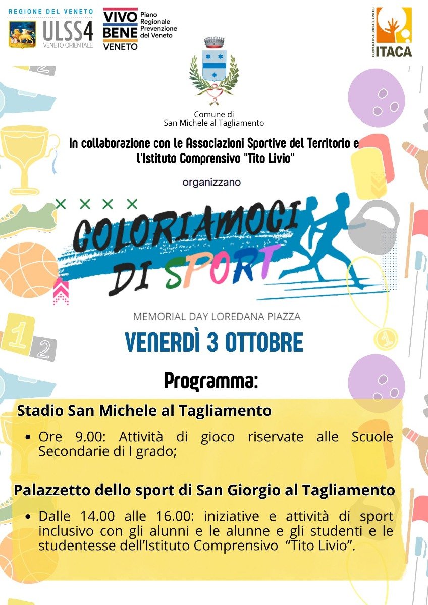 Coloriamoci di Sport 2025