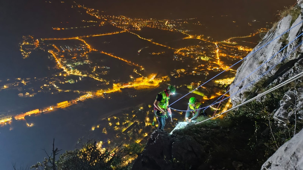 soccorso alpino trento notte