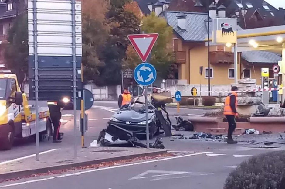 Il devastante incidente (Ansa)