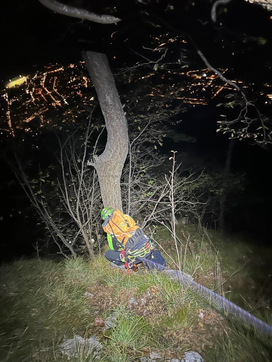 Soccorso Alpino FVG notte