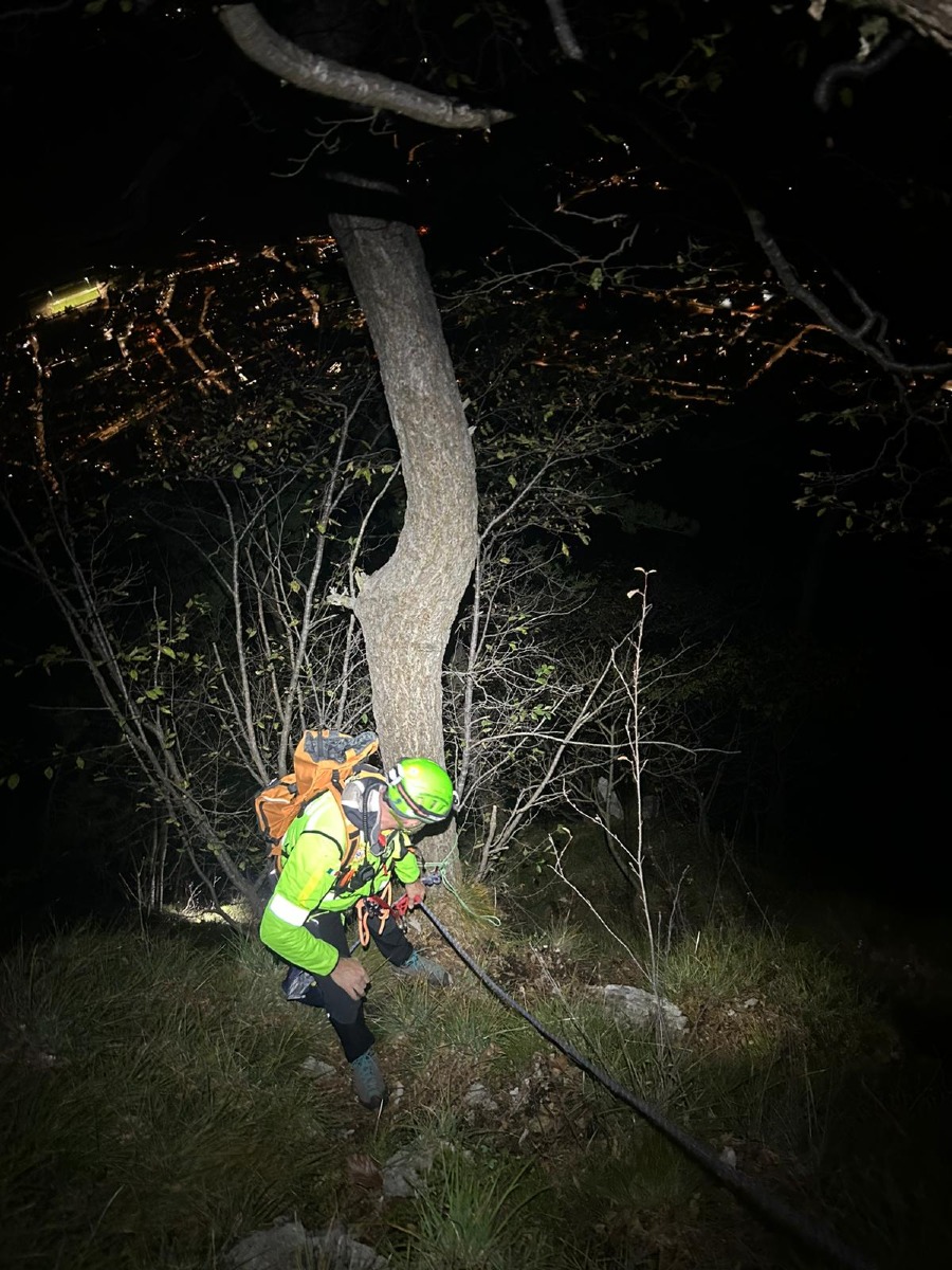 Soccorso Alpino FVG notte