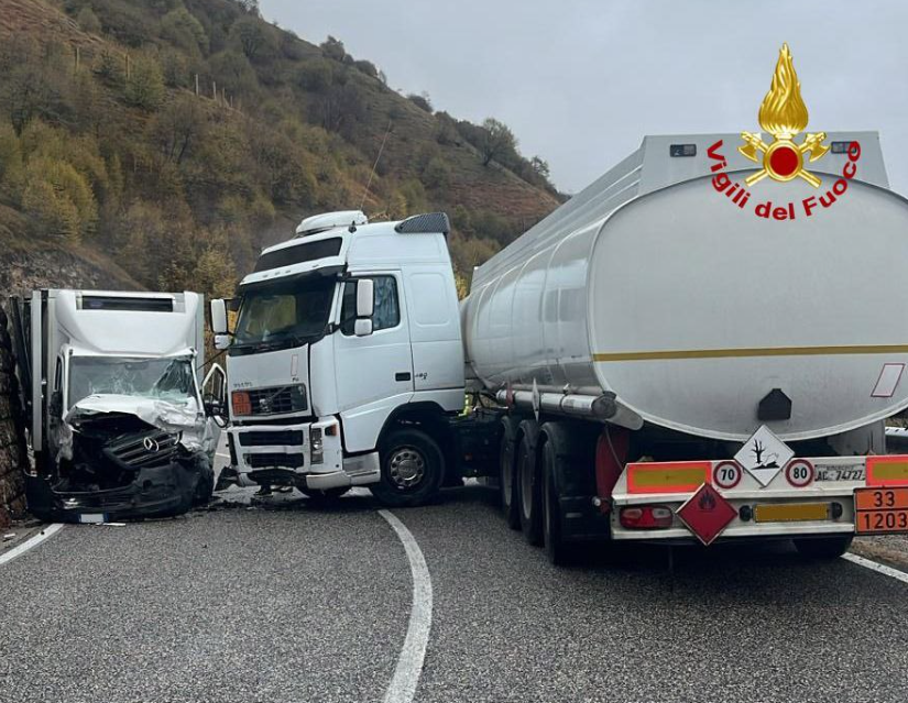 Le immagini dell'incidente