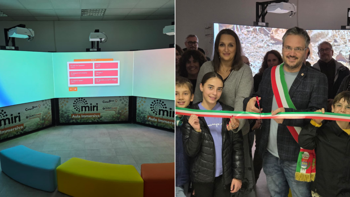 Scuola del futuro a Campoformido: inaugurata l’aula immersiva per imparare divertendosi - 
