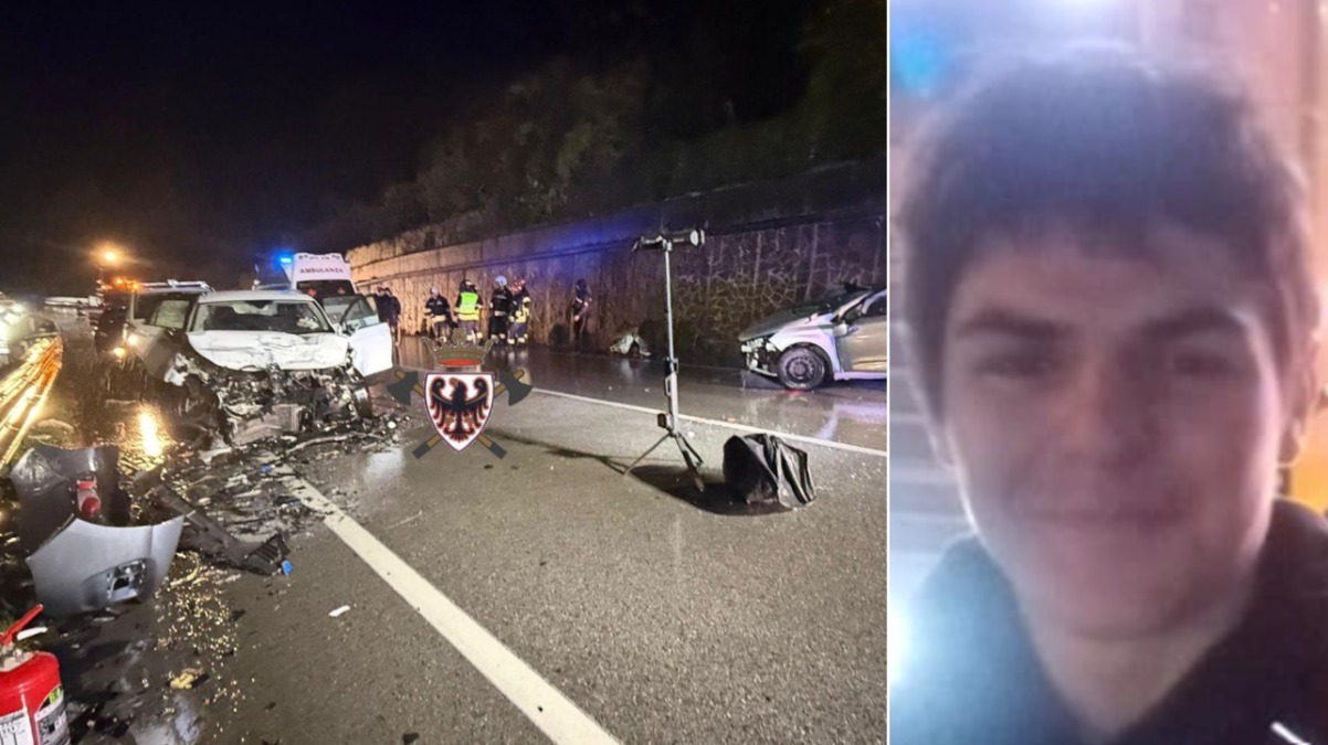 Il frontale a Denno è fatale per Alex: muore dopo tre giorni di agonia a soli 22 anni - 
