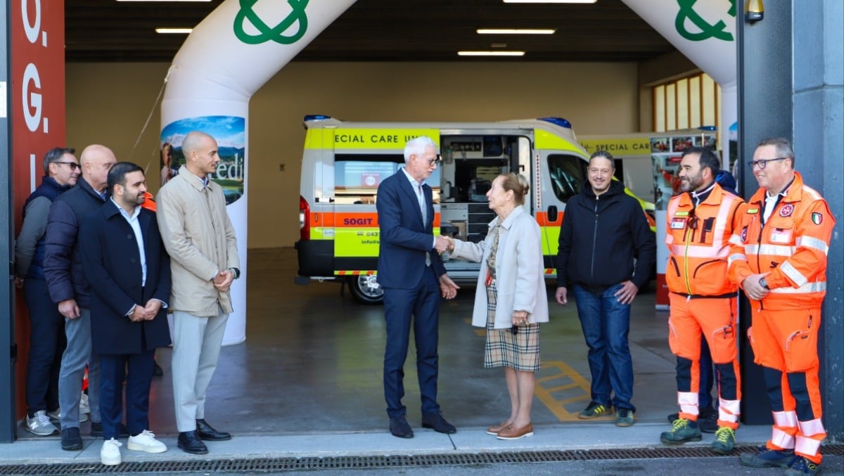 CrediFriuli dona una nuova ambulanza alla Sogit di Lignano Sabbiadoro: cresce la flotta dei mezzi di soccorso - 
