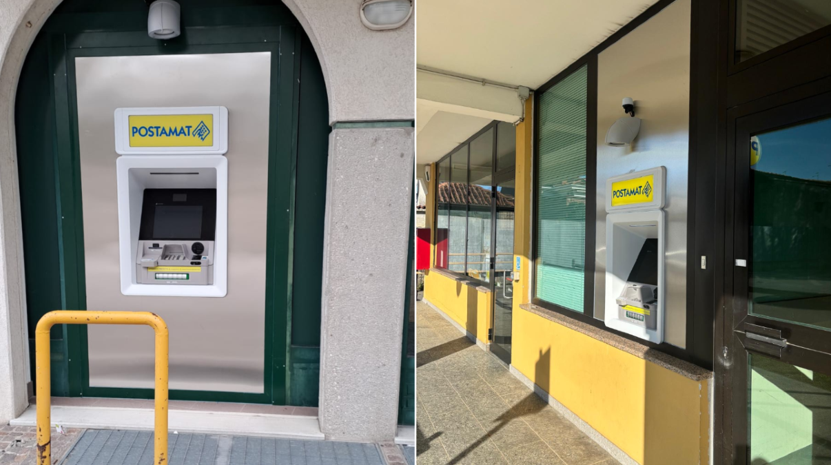 Due nuovi Postamat in Friuli Venezia Giulia: a Moimacco e San Pier d'Isonzo - 