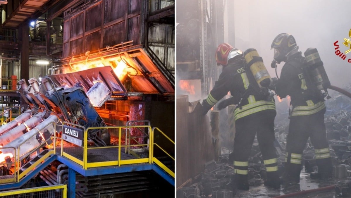 Scoppia un tubo all'ABS di Cargnacco, due operai vengono investiti dall'acqua calda: ricoverati - 