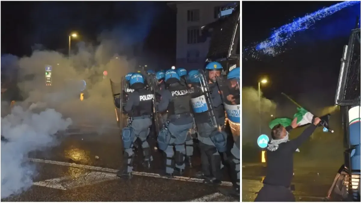 Amnesty: «A Udine violati i diritti umani dei pro Pal». Piantedosi: «Pietoso rovesciare la verità» - 