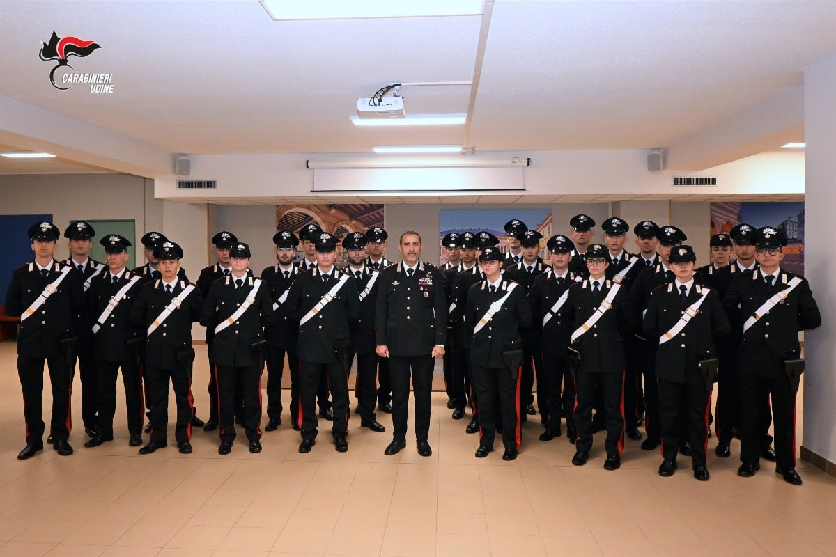 Rafforzata la presenza dell’Arma a Udine: in arrivo 30 nuovi Carabinieri - 