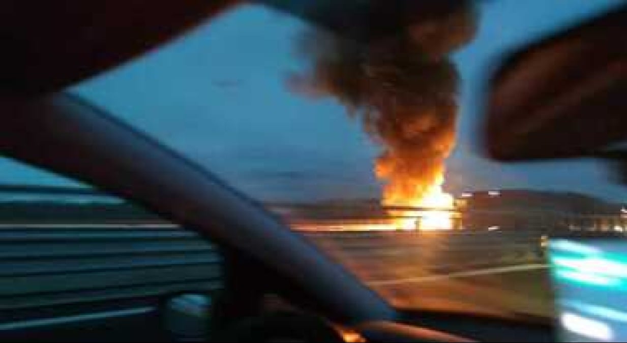 Camion in fiamme tra Latisana e Portogruaro: disagi al traffico in A4 - 