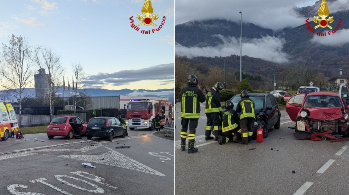 Scontro tra due auto nel Bellunese: un uomo finisce in ospedale - 